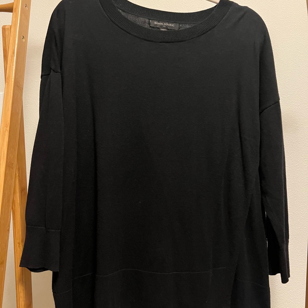 Banana Republic Classic Black Blouse